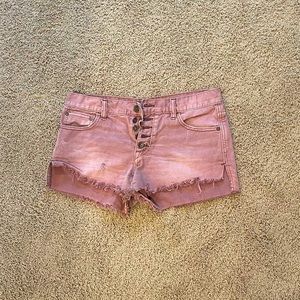 Free People Denim Shorts